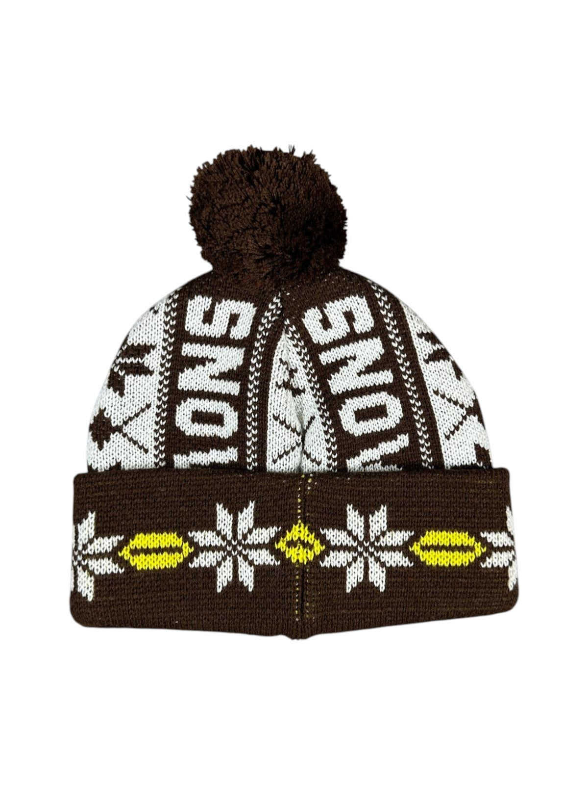 Supreme Snow Beanie Brown FW23