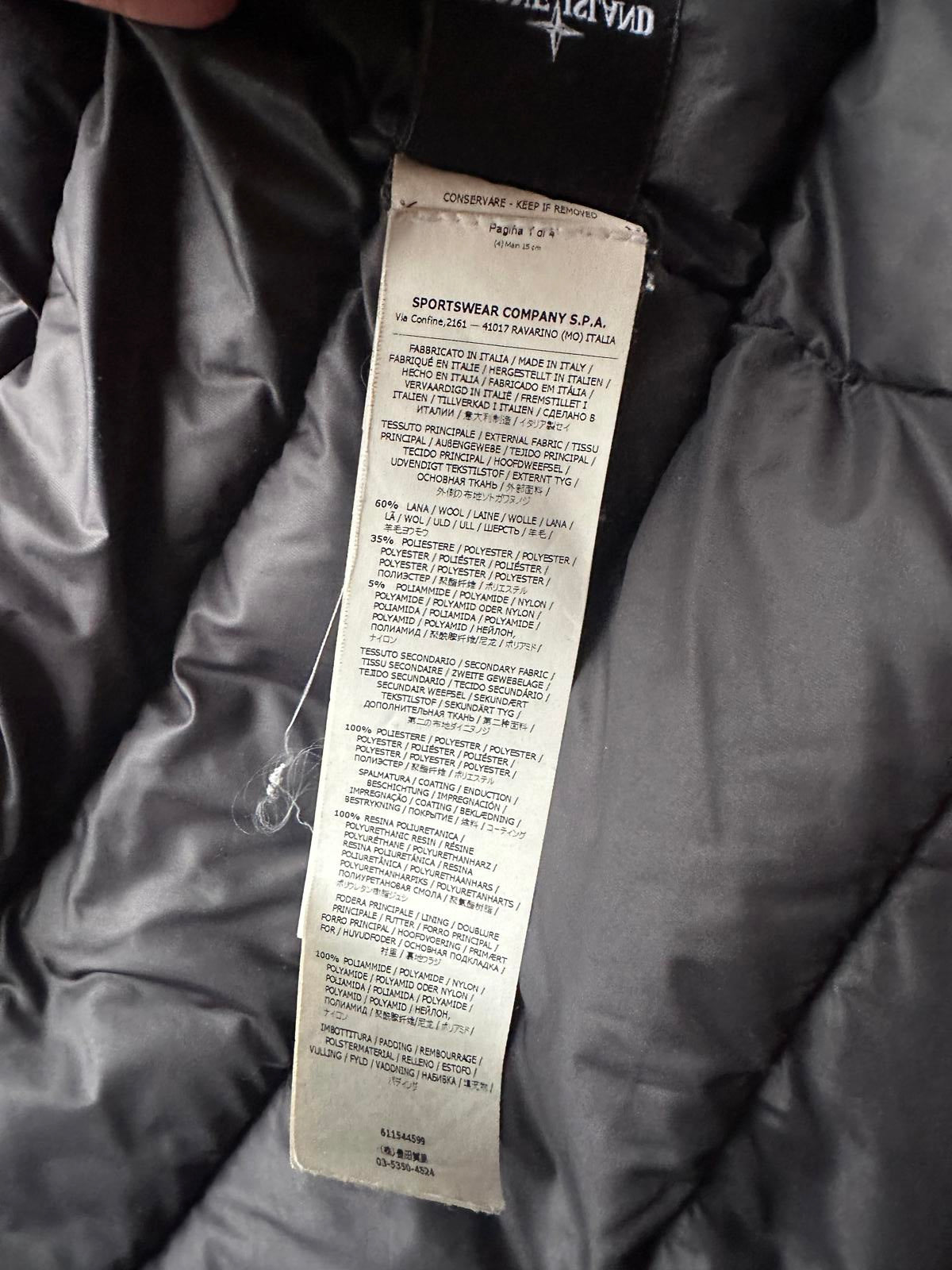 Stone Island 2014 Ice Wool Blend Jacket – Yellow/Mustard