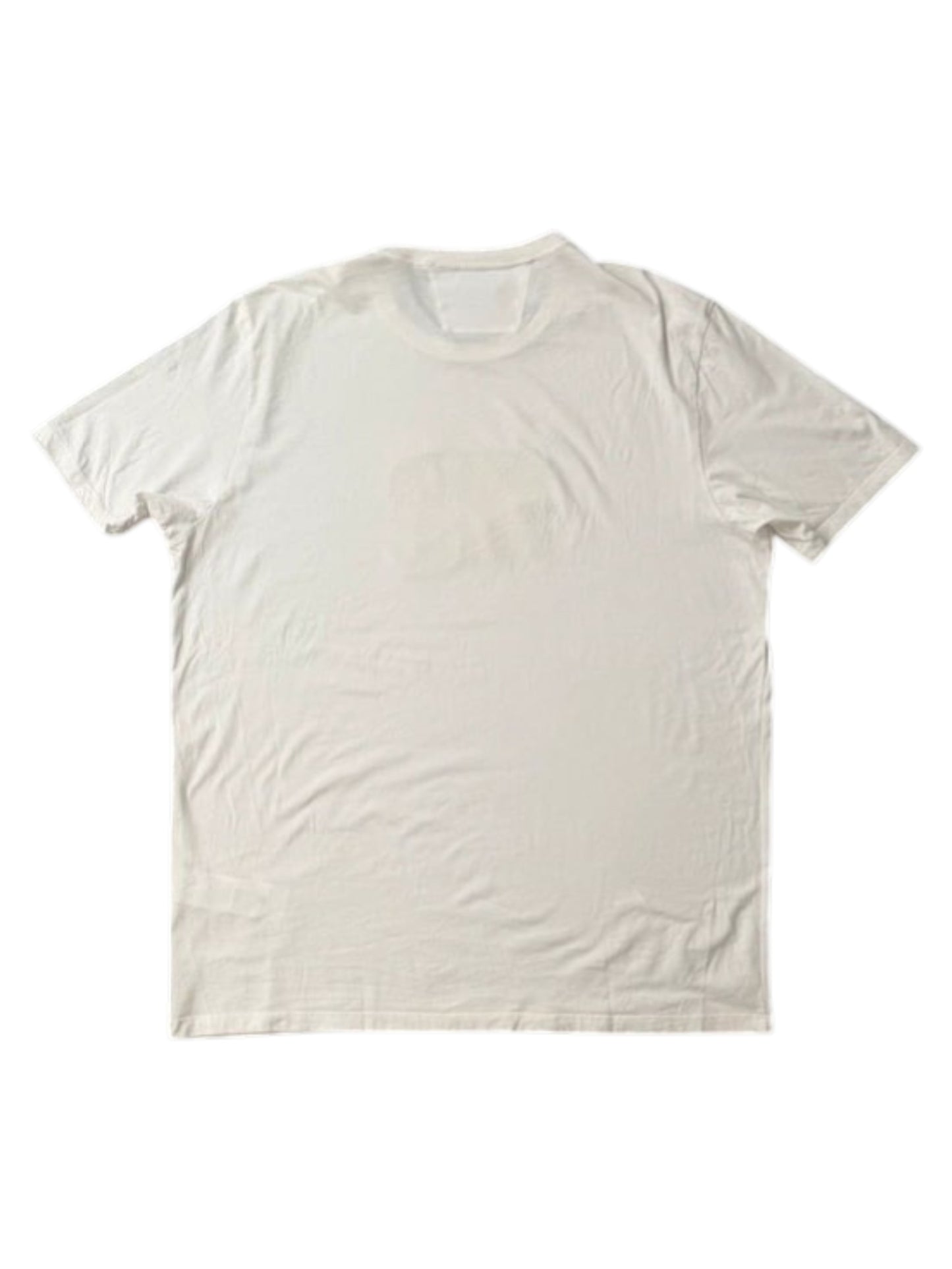 CP Company White Block Logo Tee