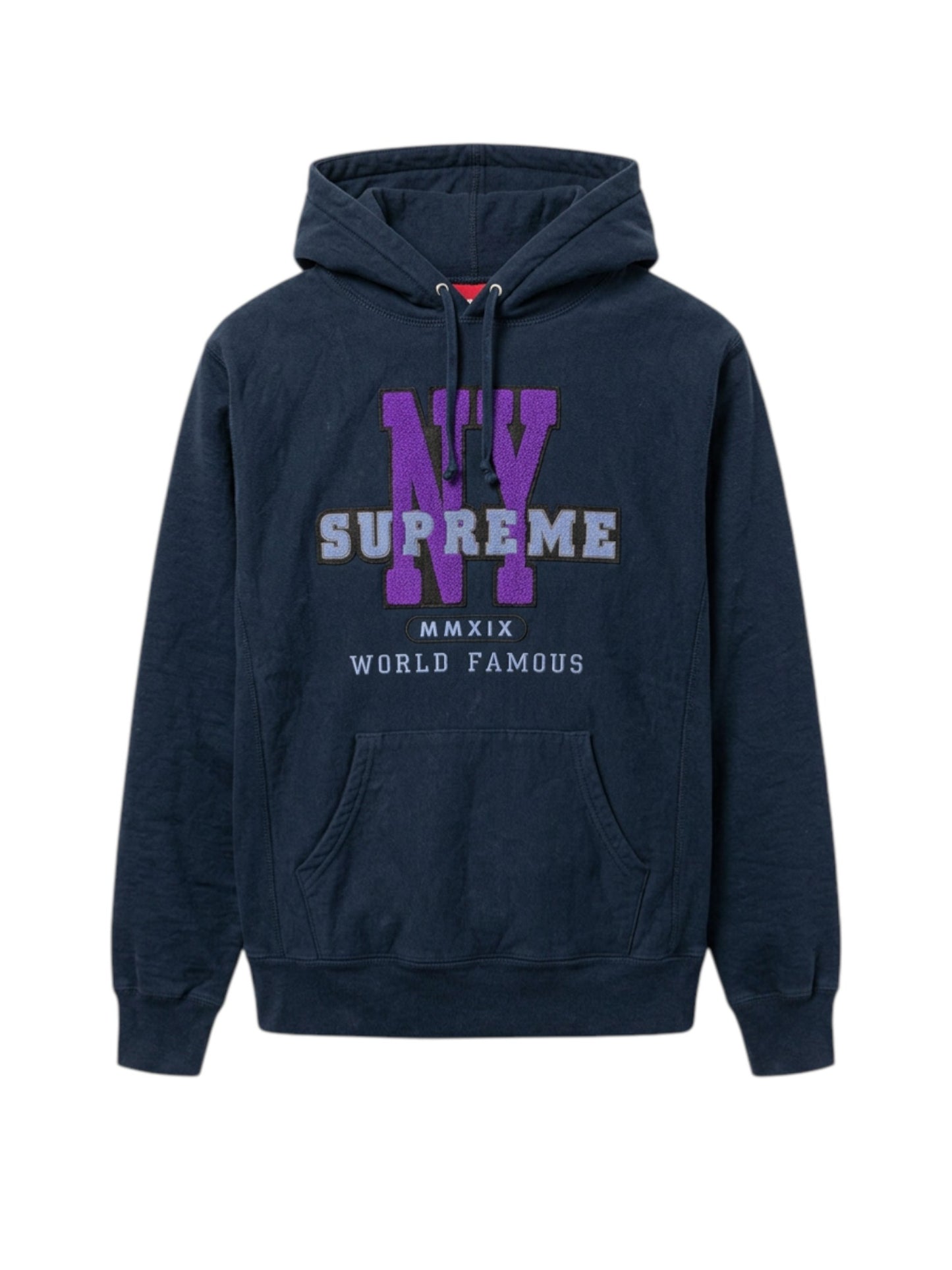 Supreme Navy Hoodie