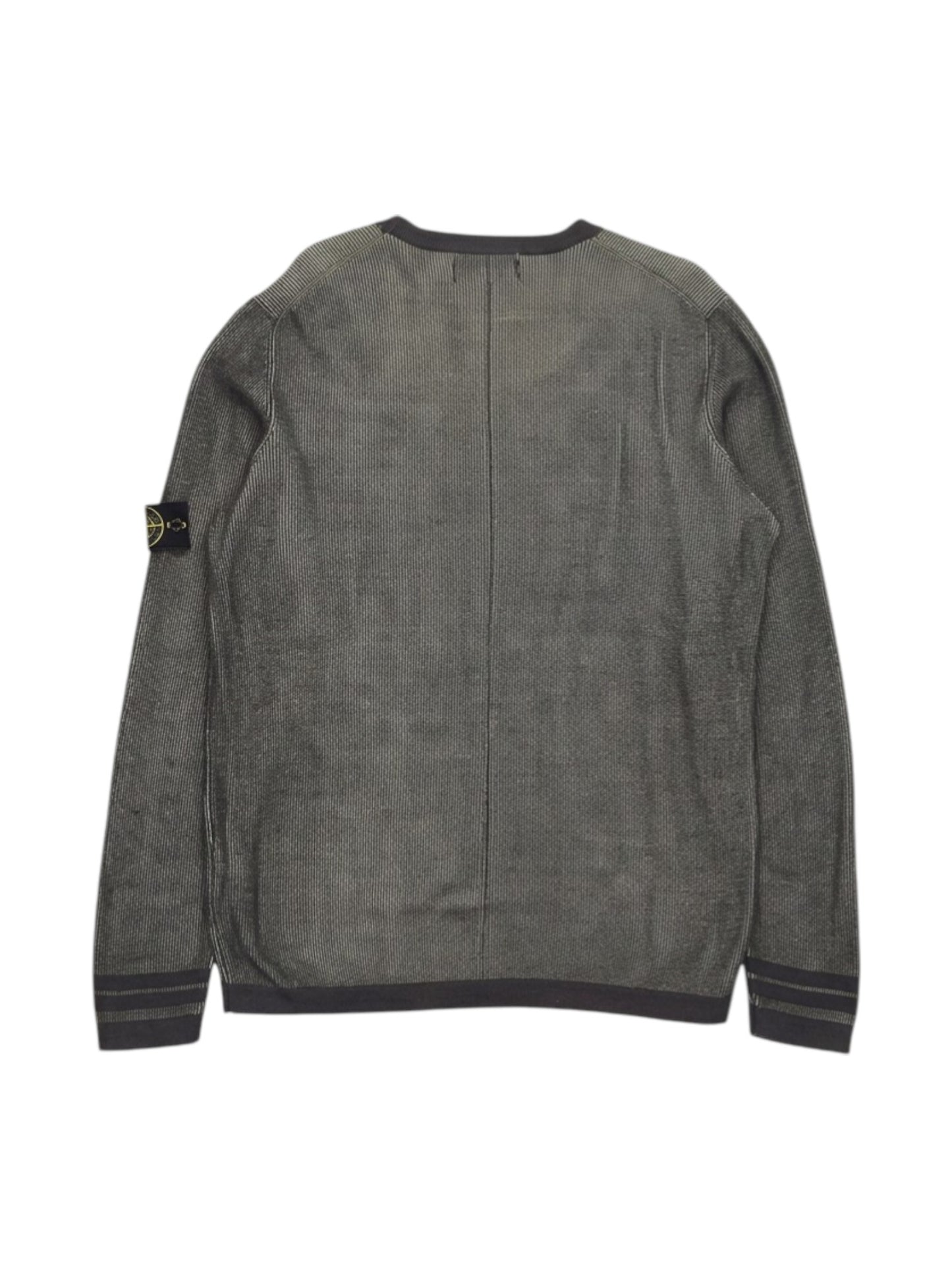 Stone Island Two Tone Waffle Knit Jumper