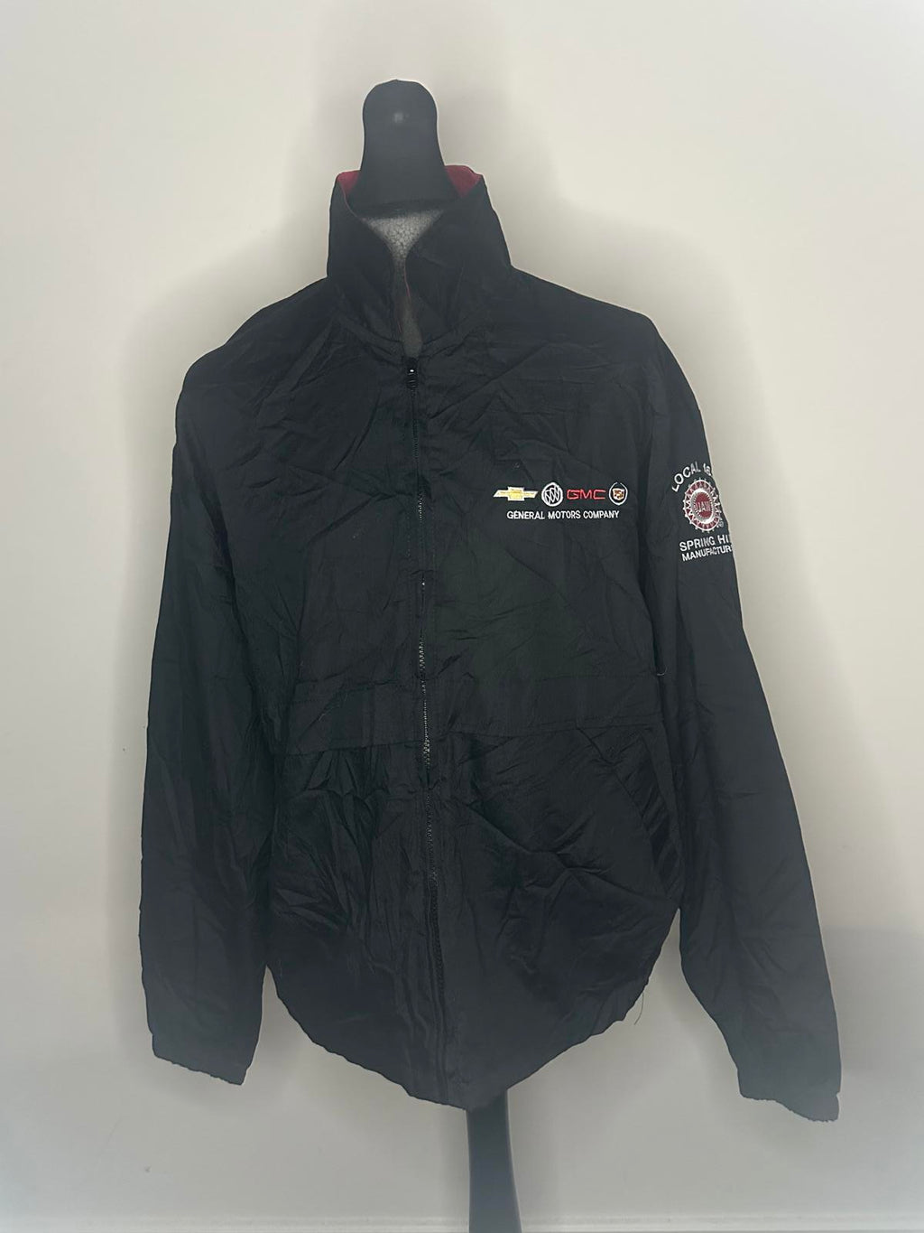 Union Line General Motors Men's Red Utility Jacket XL