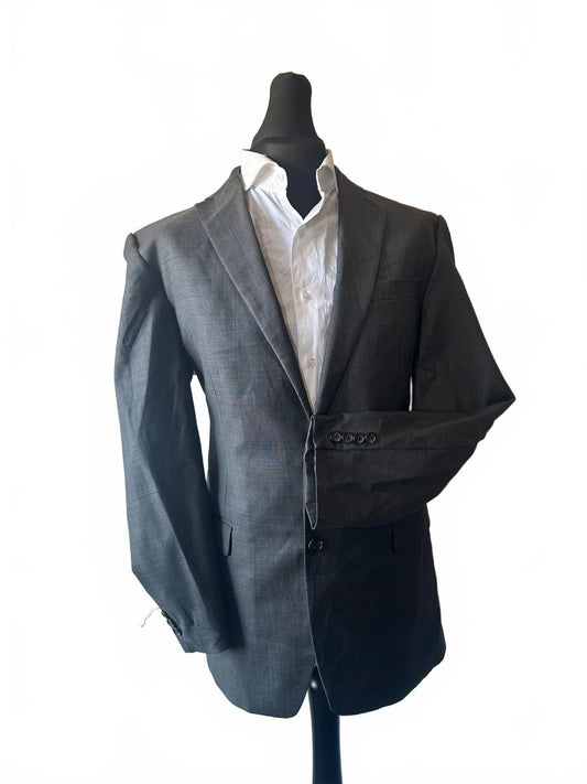 Menswear Grey Formal Blazer Size 41L