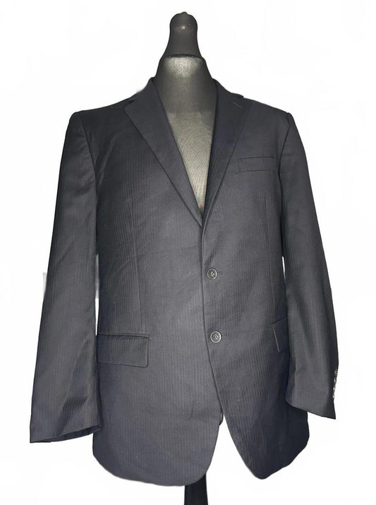 Men's Black Suit Jacket Size 42R Classic Style