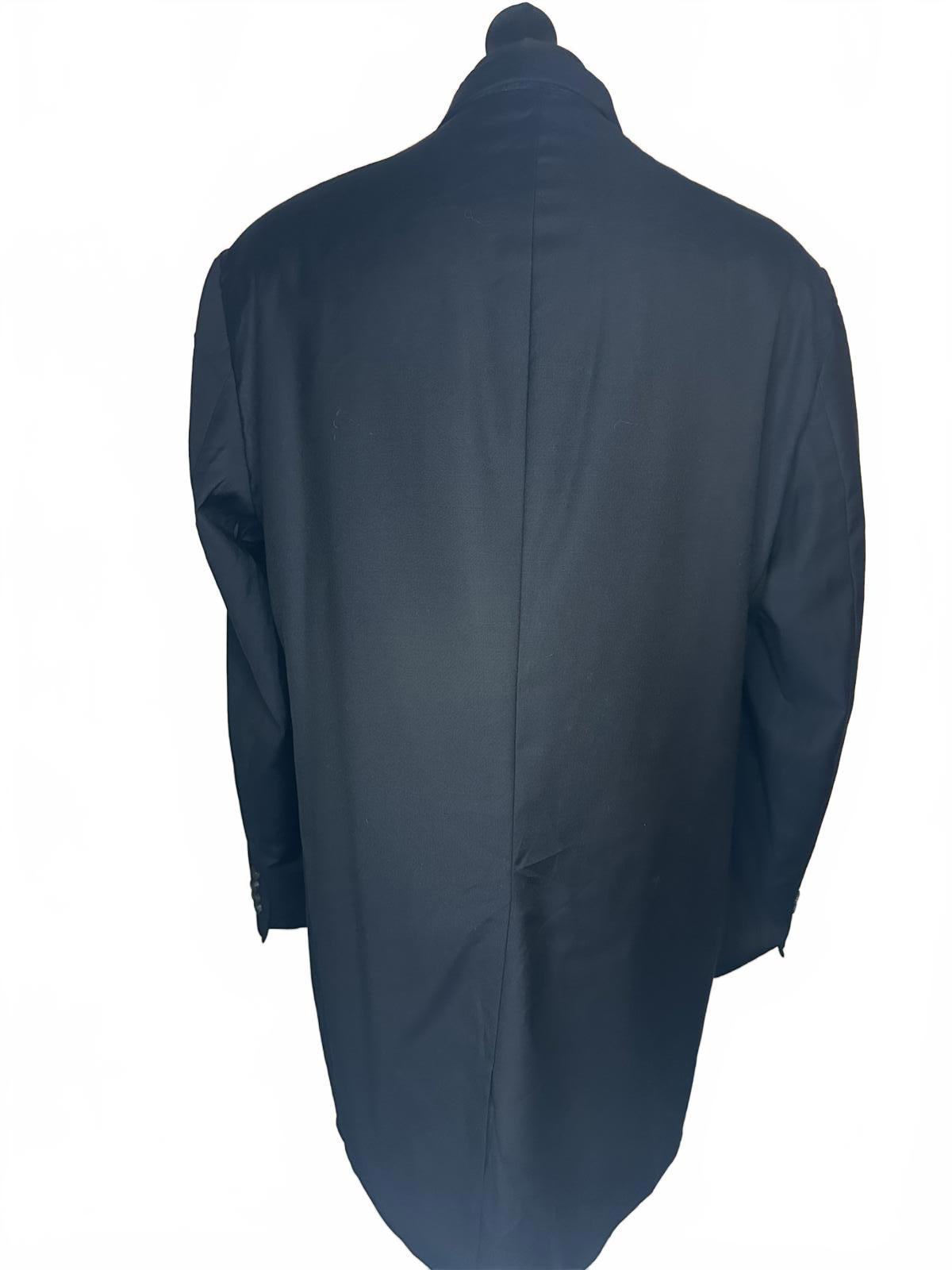 Classic Black Menswear Blazer Size 42L