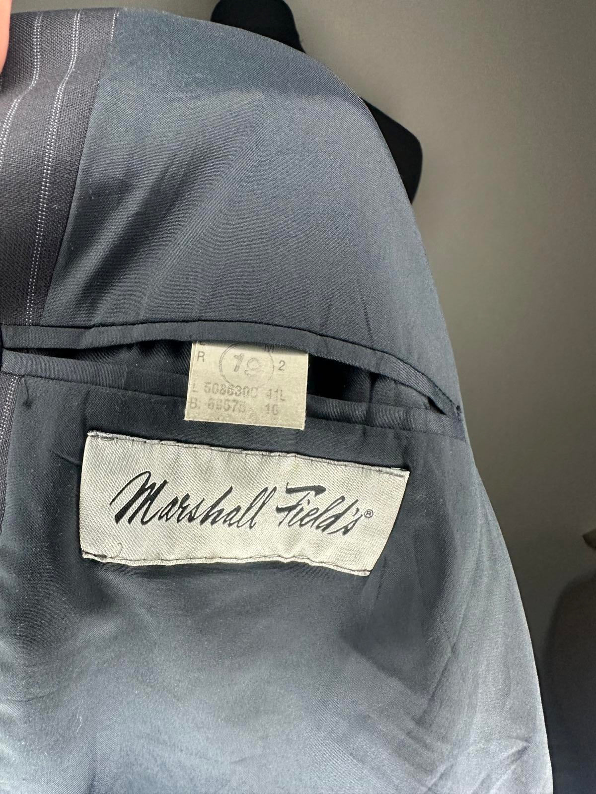 Ralph Lauren Men's Navy Pinstripe Blazer Size 41L