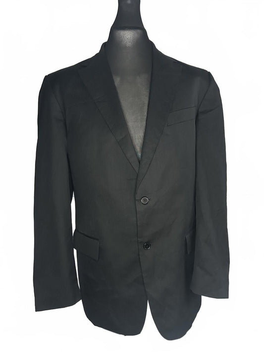 Pierre Cardin Men's Black Blazer Size 54