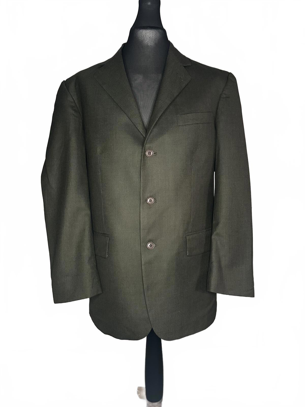 Nautica Men's Beige Wool Blend Blazer Size 42R W36