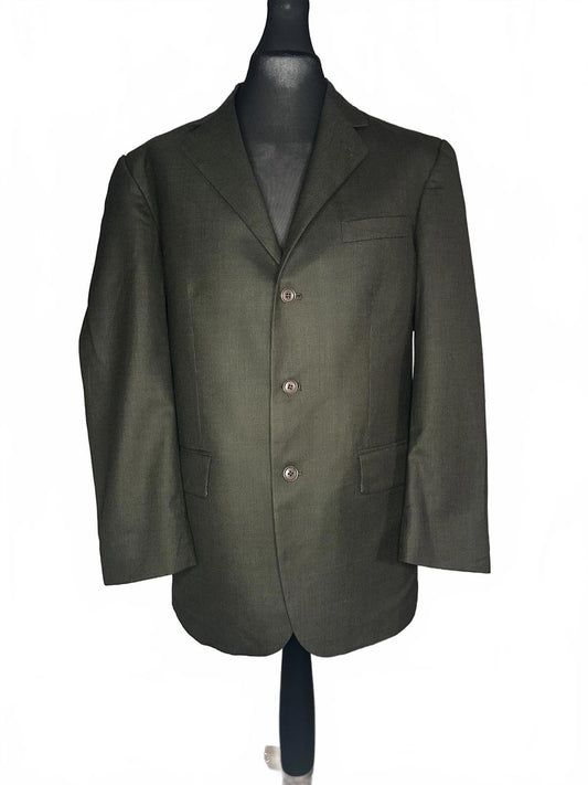 Nautica Men's Beige Wool Blend Blazer Size 42R W36