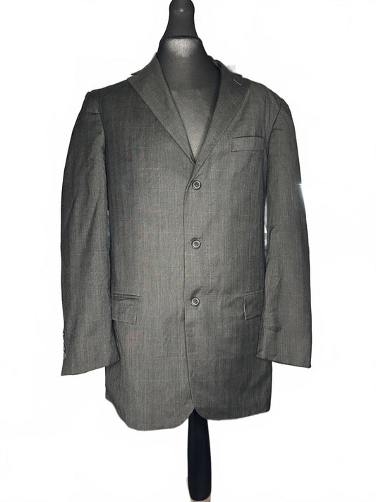 Nautica Men's Grey Wool Blend Suit Jacket Size 42L