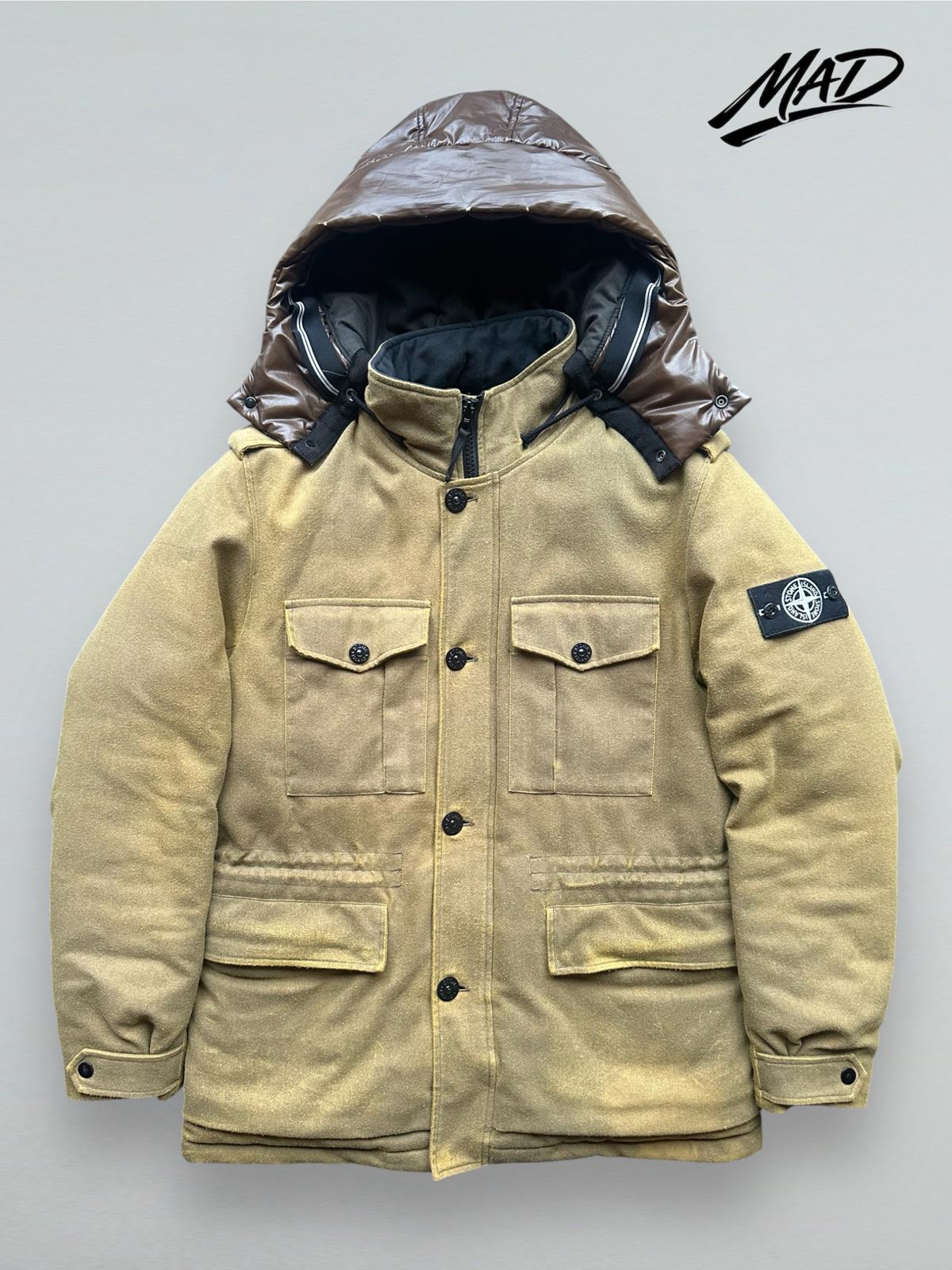 Stone Island 2014 Ice Wool Blend Jacket – Yellow/Mustard
