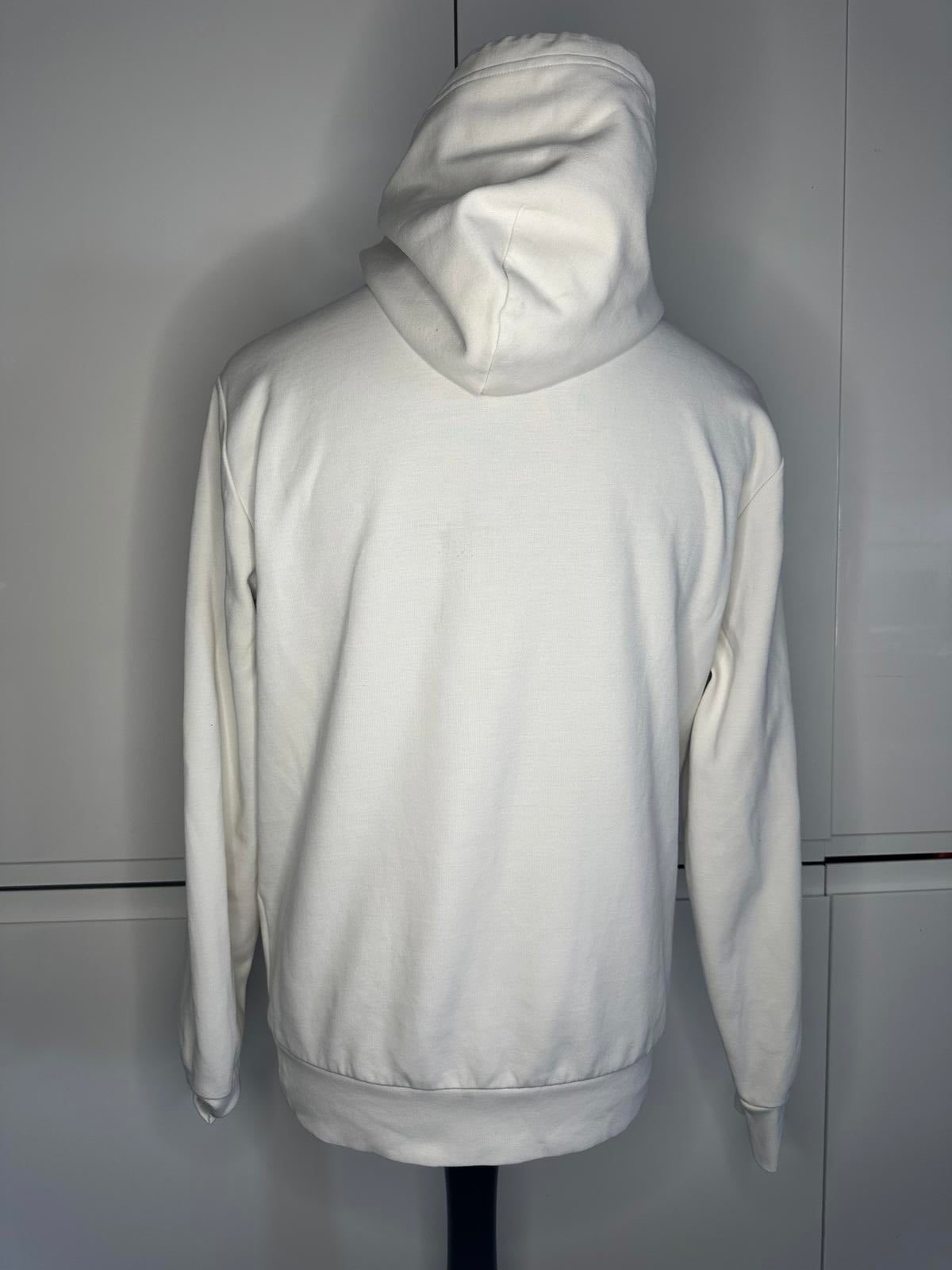Polo Ralph Lauren Hoodie Cream Embroidered Logo Sweatshirt