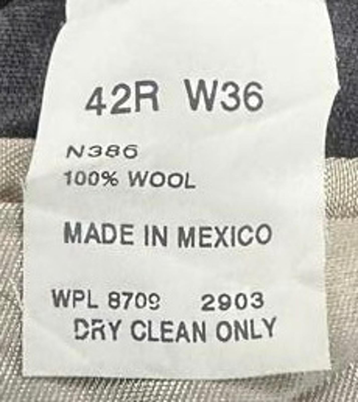 Nautica Men's Beige Wool Blend Blazer Size 42R W36