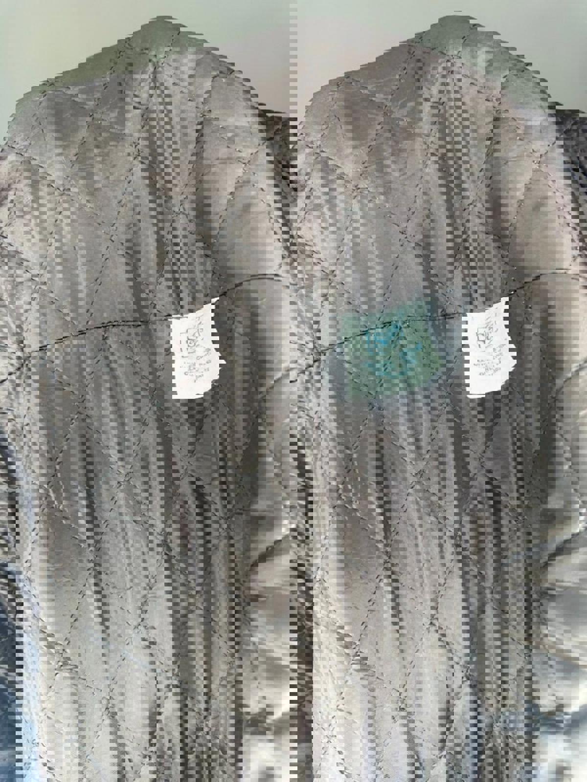 Simpson Sears 'The Men's Store' Suede Belted Coat w/ Faux Fur Collar – Brown