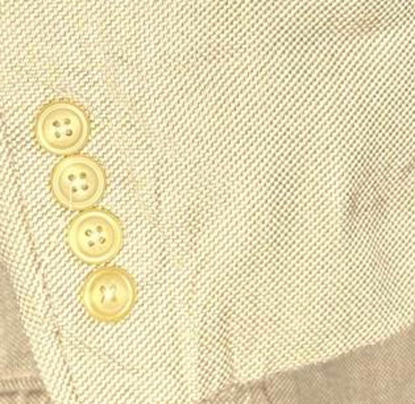 Chaps Beige Blazer Jacket Size 46L Classic Style