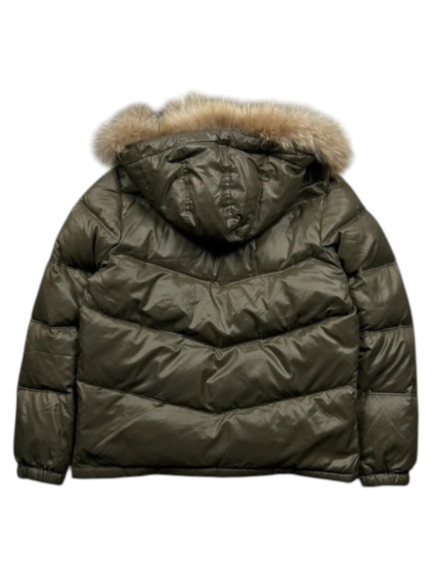 Burberry Blue Label Fur Hood Puffer Jacket M