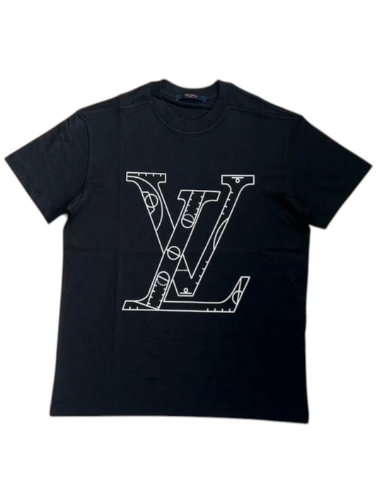 Louis Vuitton x NBA Black Graphic Tee