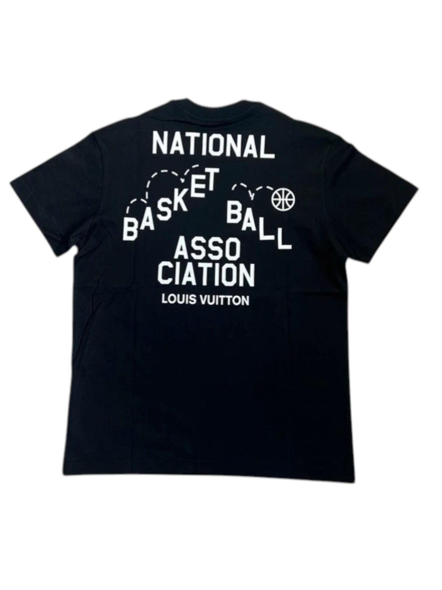 Louis Vuitton x NBA Black Graphic Tee